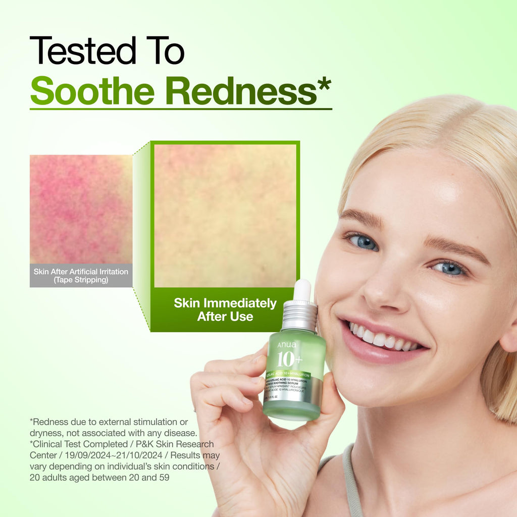 Anua Azelaic Acid 10 Hyaluron Redness Soothing Facial Serum