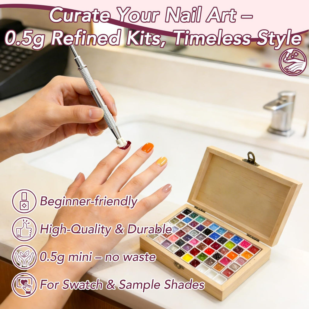 Multi-Use No-Wipe Patting Gel Nail Art Polish