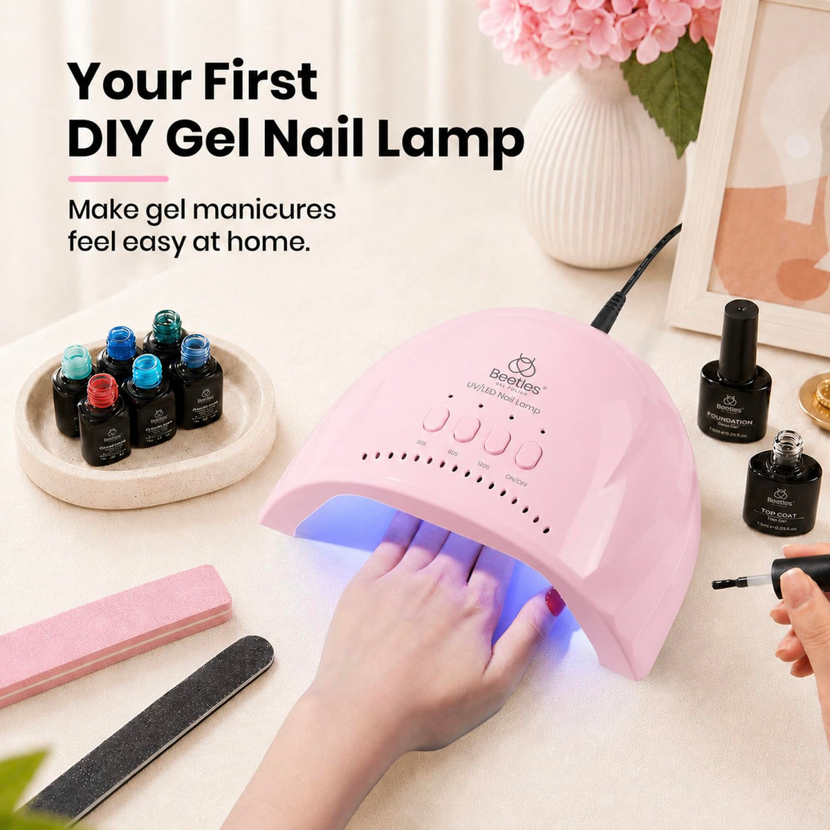 UV Nail Lamp for Hands and Feet, 1 Count