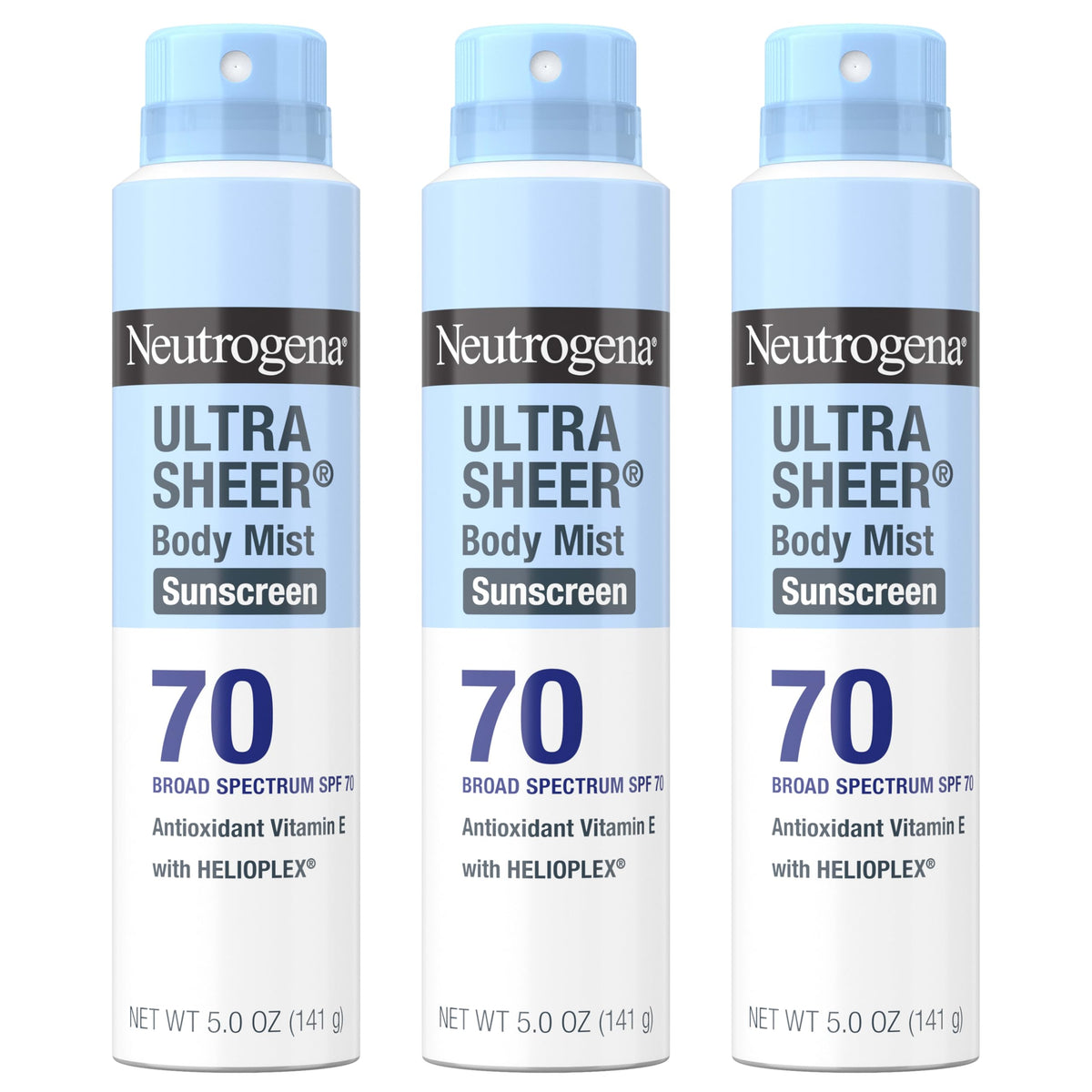 Neutrogena Ultra Sheer Dry-Touch SPF 70 Sunscreen Spray