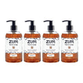 Zum Indigo Wild Amber Hand Soap Natural Liquid Soap 12 oz 4 Pack