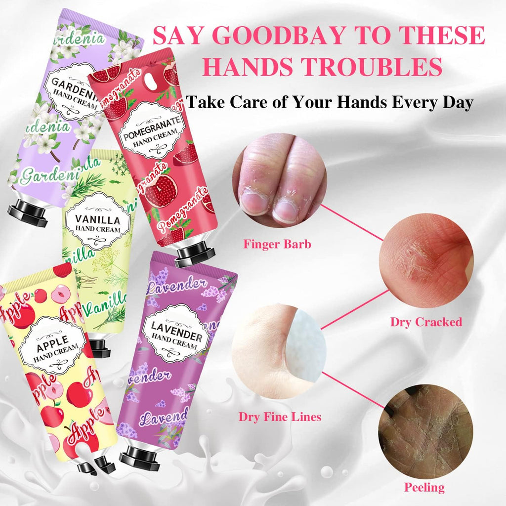 86 Pack Natural Scented Hand Cream Gift Set, Travel Size Lotion
