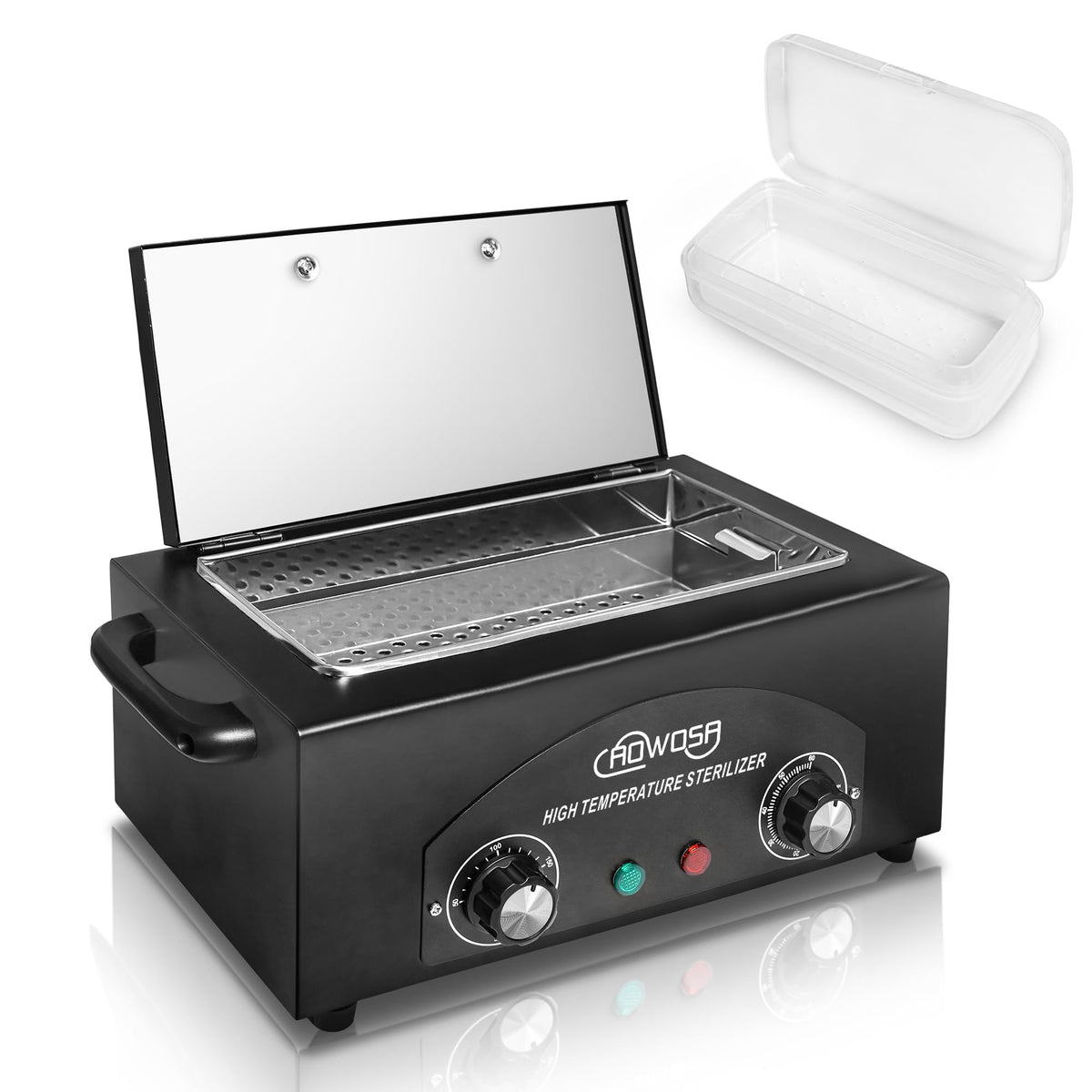 AOWOSA 2L High Temperature Dry Heat Metal Tool Cleaning Box