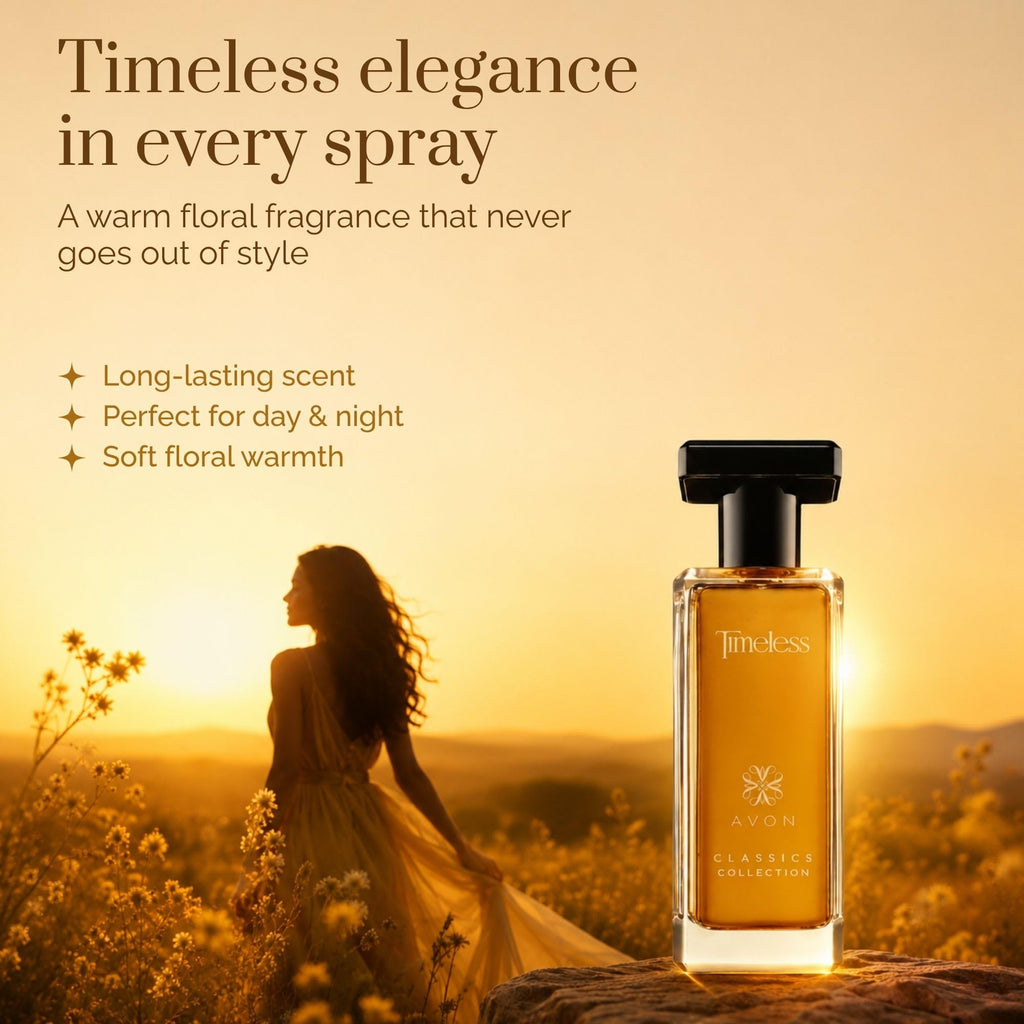 AVON Classics Timeless Unisex Floral Cologne, 1.7 Fl Oz