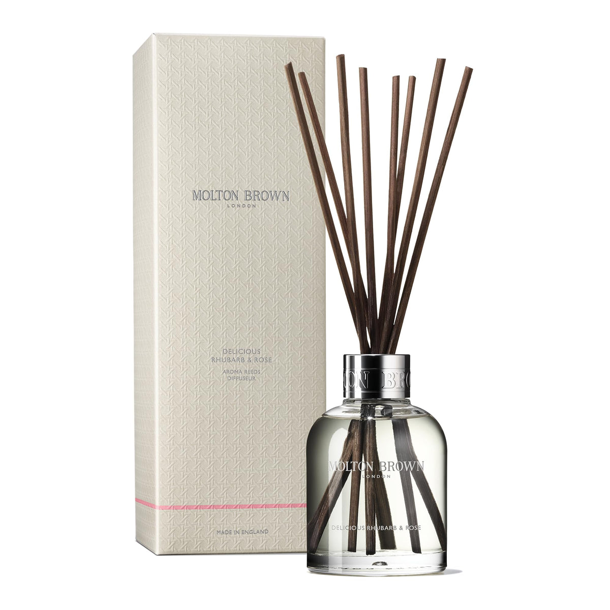 Molton Brown Delicious Rhubarb & Rose Aroma Reeds 5 fl oz