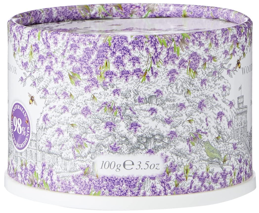 Woods of Windsor Lavender Body Dusting Powder with Puff, 3.5 oz