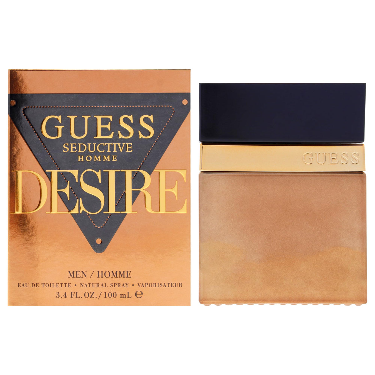 GUESS Seductive Desire Eau de Toilette Cologne Spray for Men, 3.4 Fl. Oz.