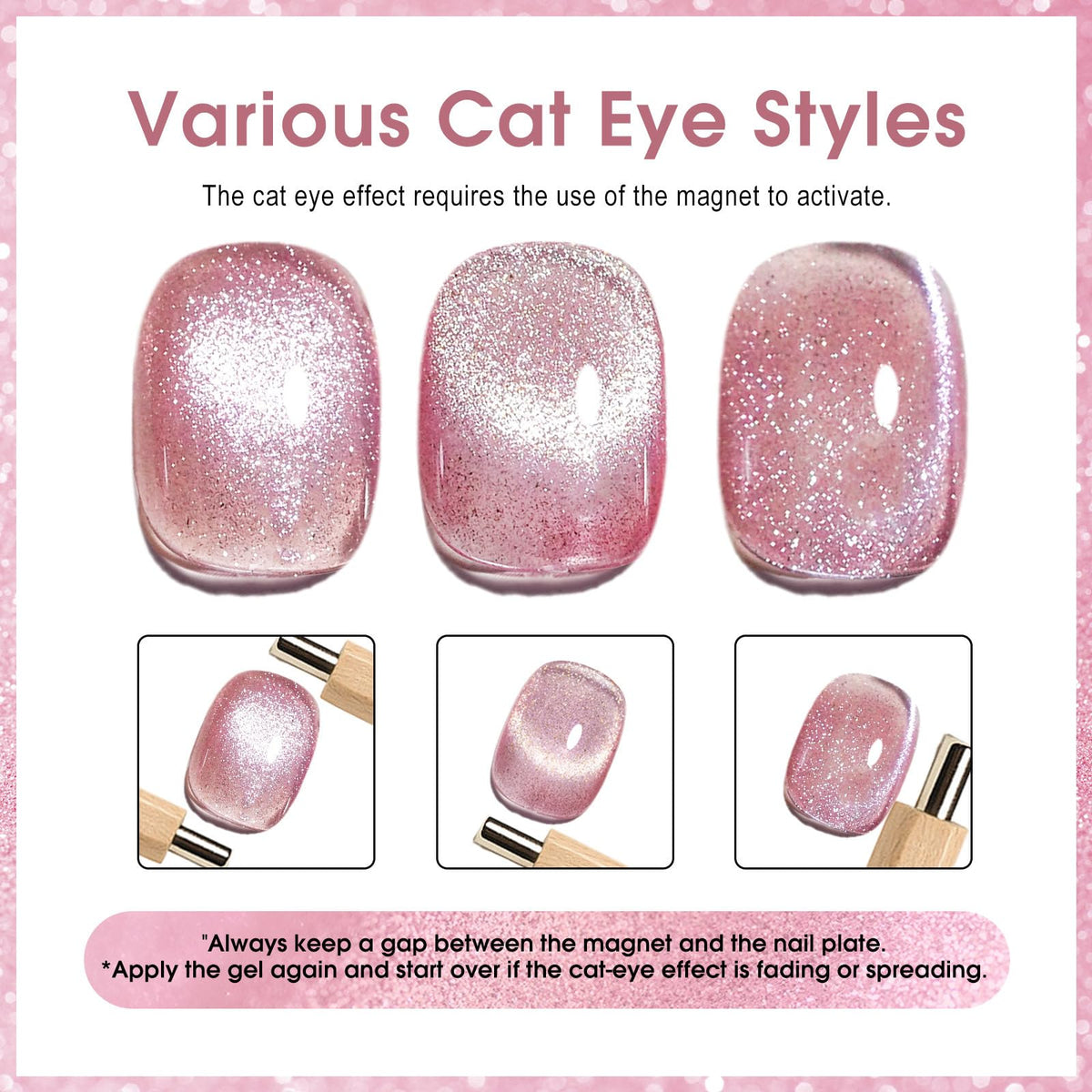 CANNI 8-Piece 9 ML Gel Nail Polish Set