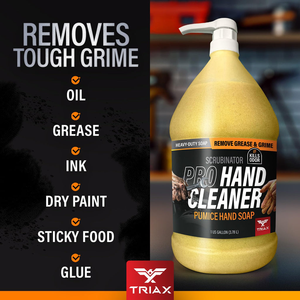 TRIAX Scrubinator Heavy-Duty Hand Scrub Cleaner