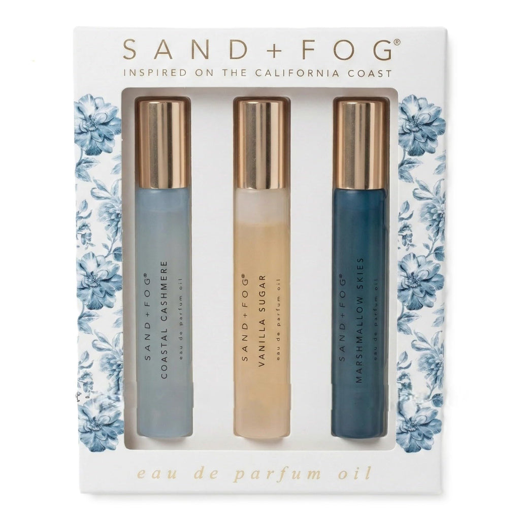 Sand + Fog Eau de Parfum Oil Set, 3-Piece Fragrance Collection