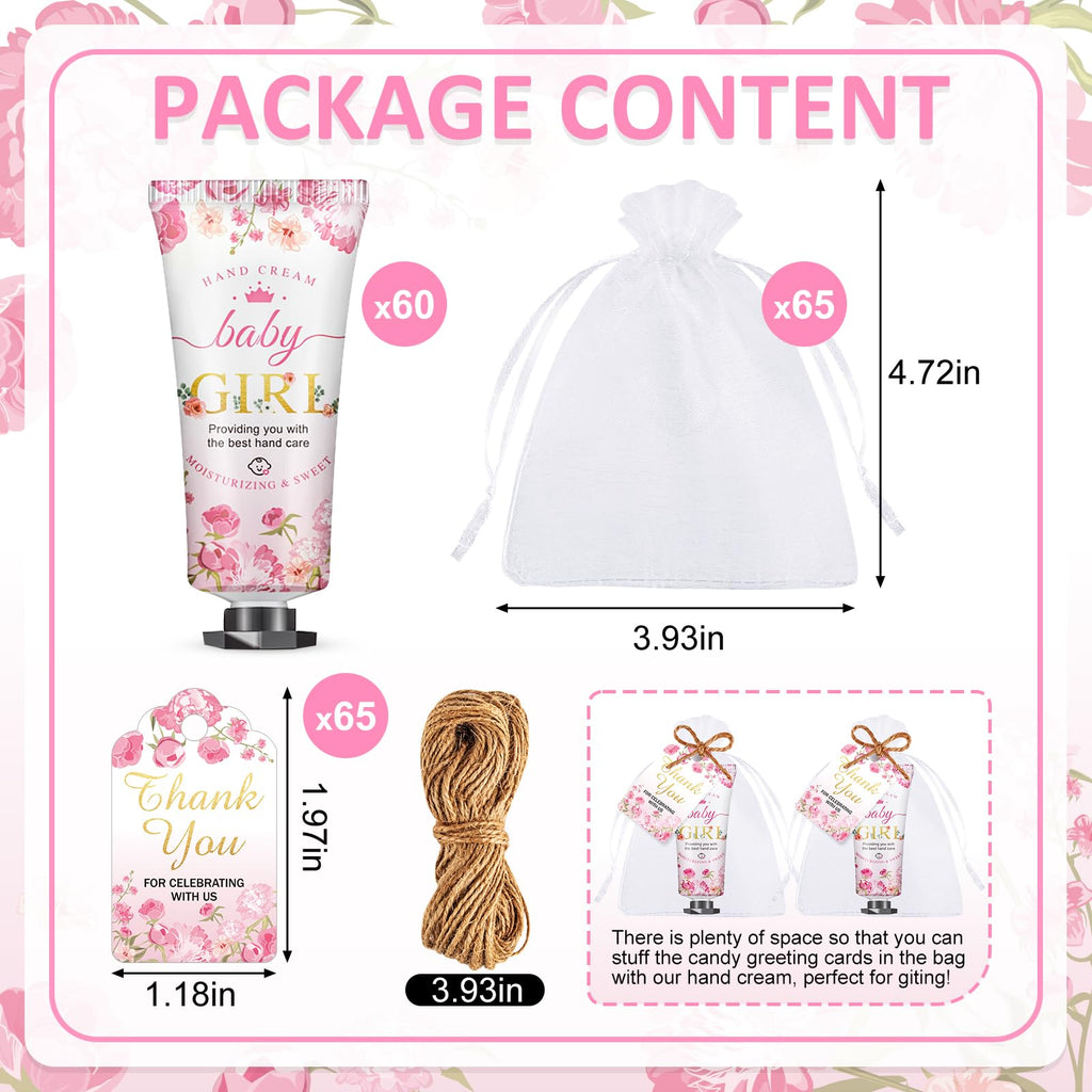 VISCOO 60-Set Hand Cream Party Favor Gift Set