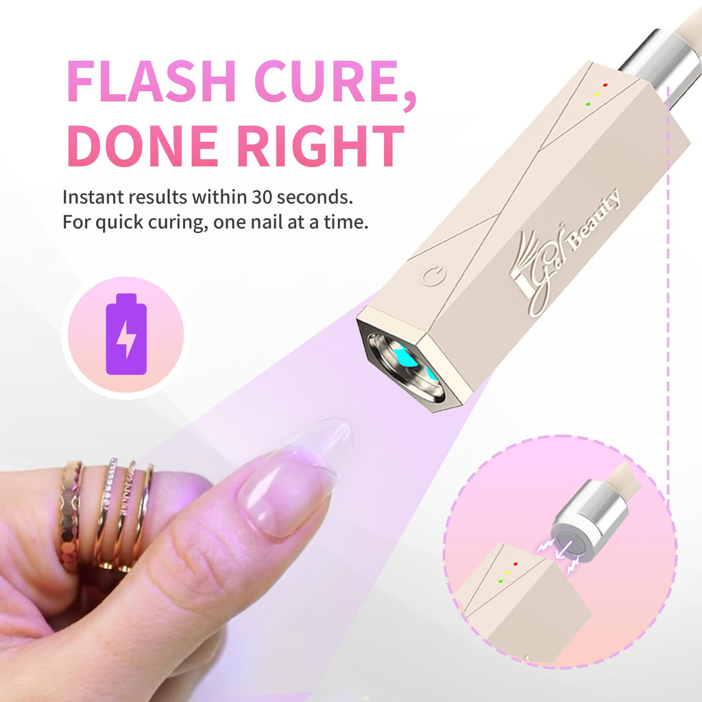 iGel Beauty PRO-X Mini Rechargeable LED Nail Lamp