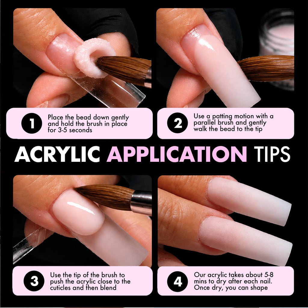 MakarttPro Pure Kolinsky Hair Acrylic Nail Brush