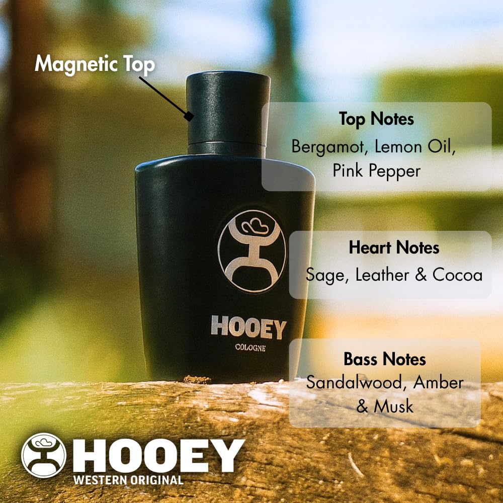 HOOEY Men's Cologne Spray, 3.4 oz