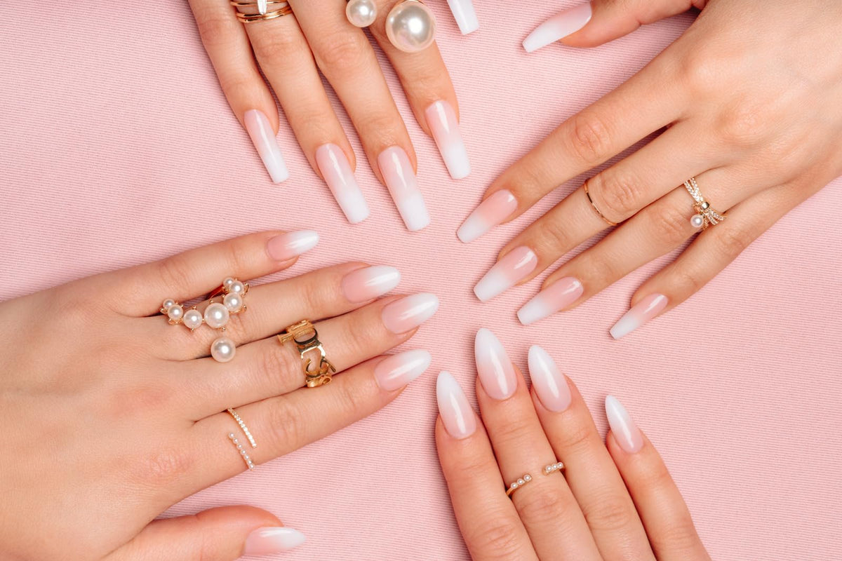 Aprés Ombré Gel-X Nail Tips, 210 Count, 14 Sizes