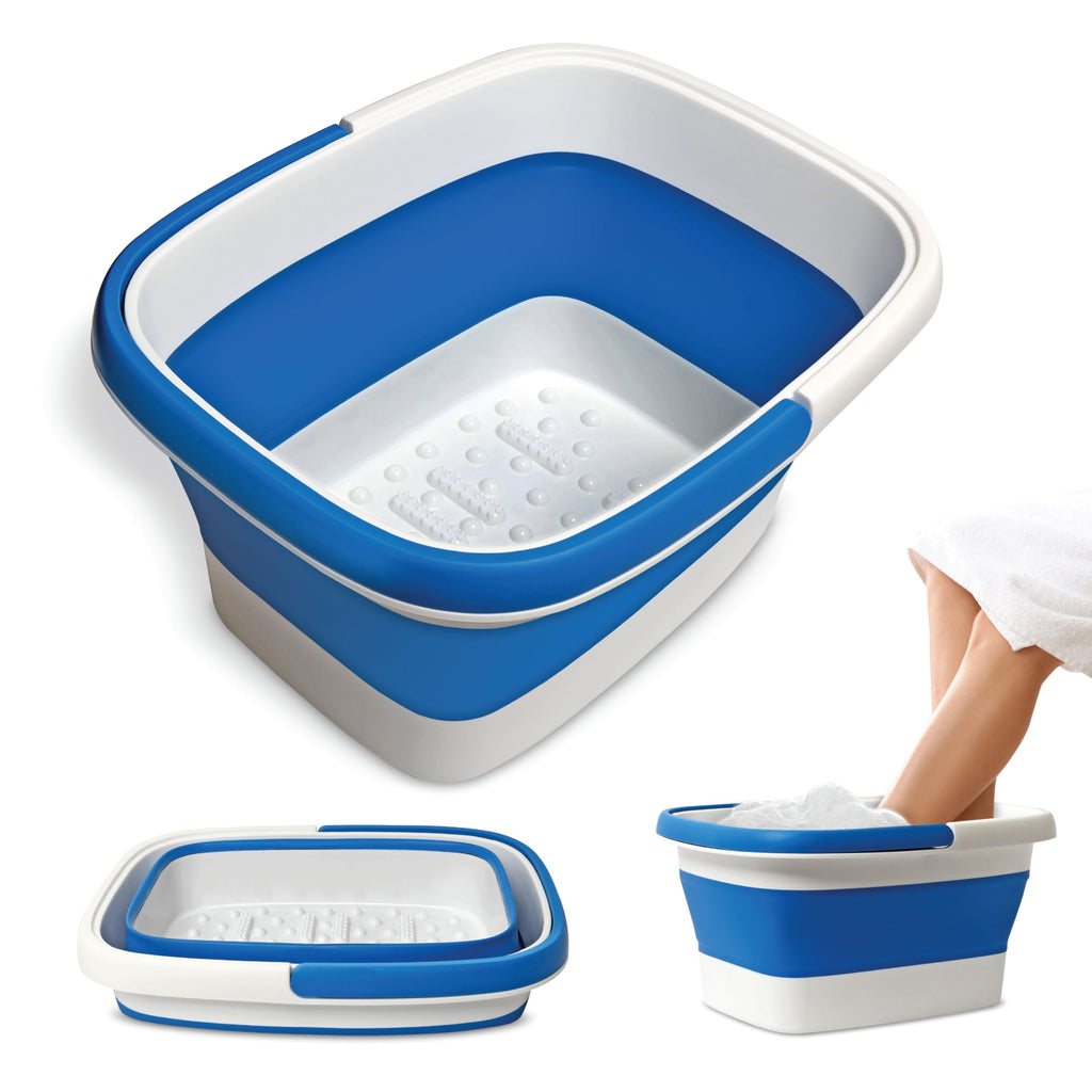 Mantello Collapsible Foot Bath Soaking Tub with Handle