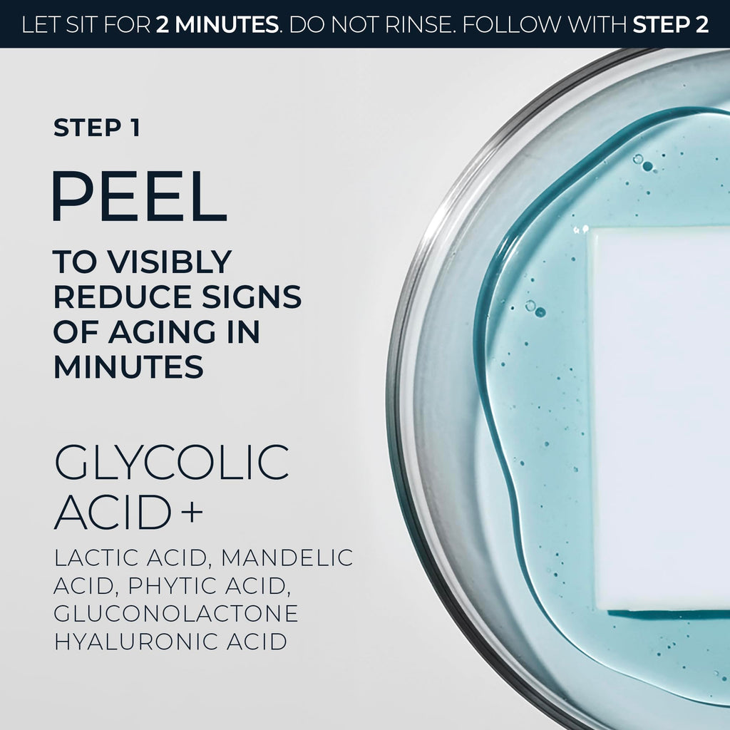 RoC Retinol Correxion Line Smoothing 2-Step Peel Pads, 20 Treatments
