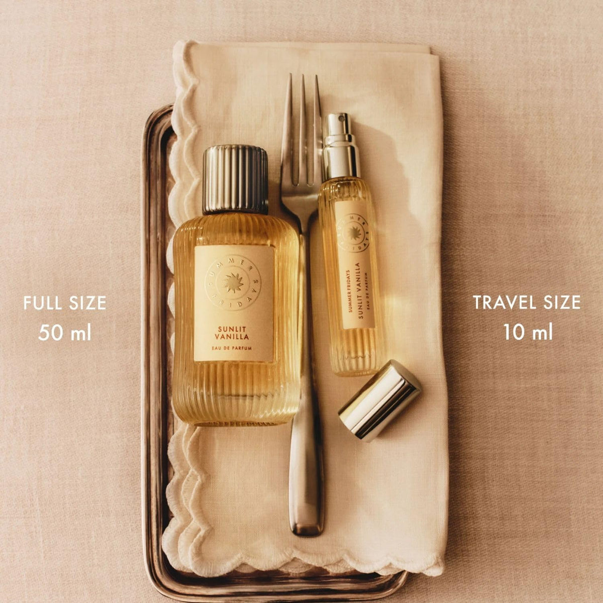 Summer Fridays Sunlit Vanilla Eau de Parfum - Warm Vanilla Fragrance