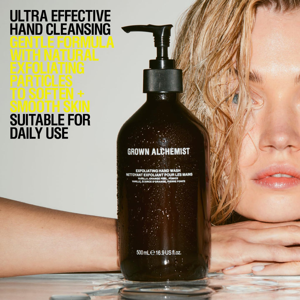 Grown Alchemist Exfoliating Hand Wash with Pumice, Aloe & Botanical Oils
