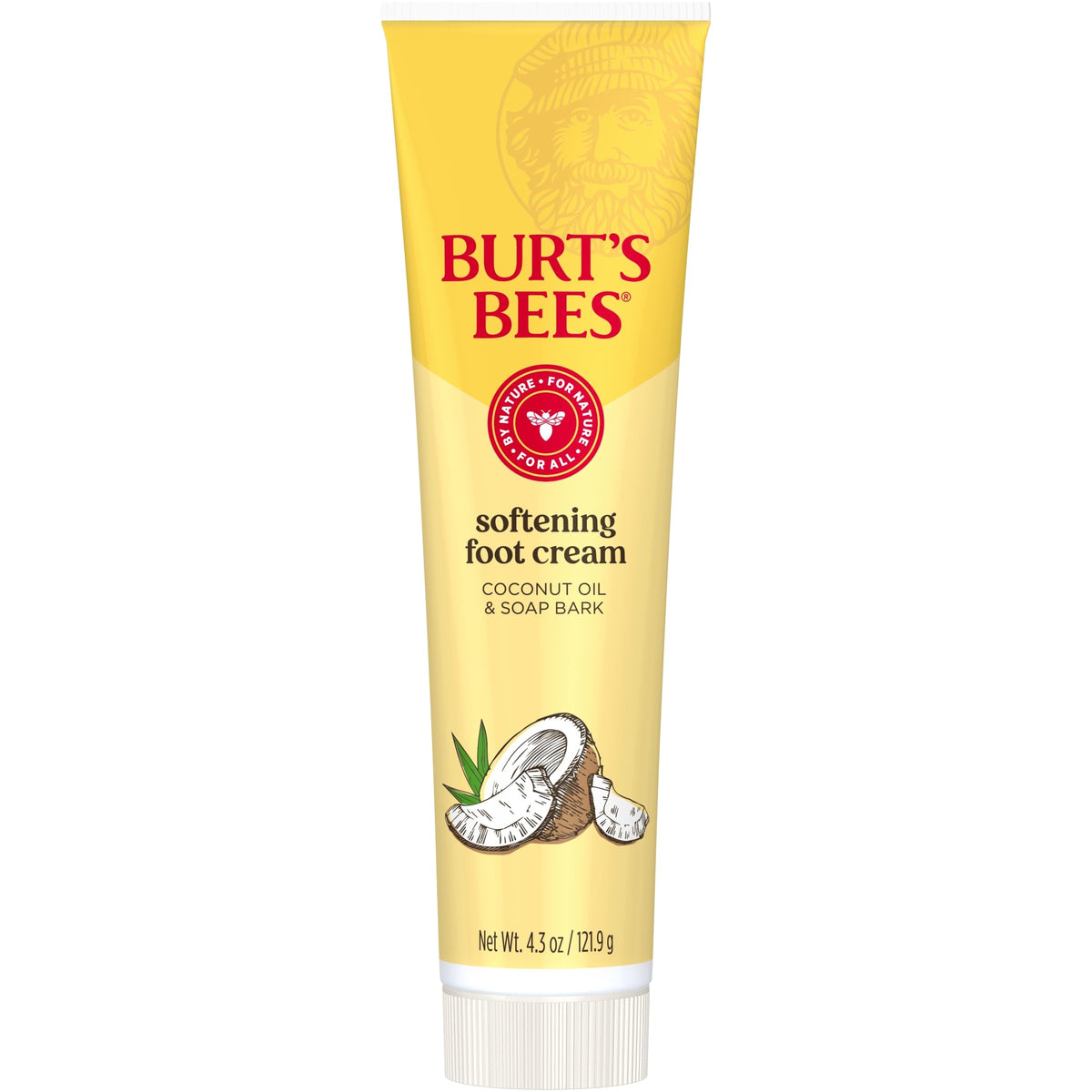 Burt's Bees Softening Foot Cream with Coconut Oil and Soap Bark