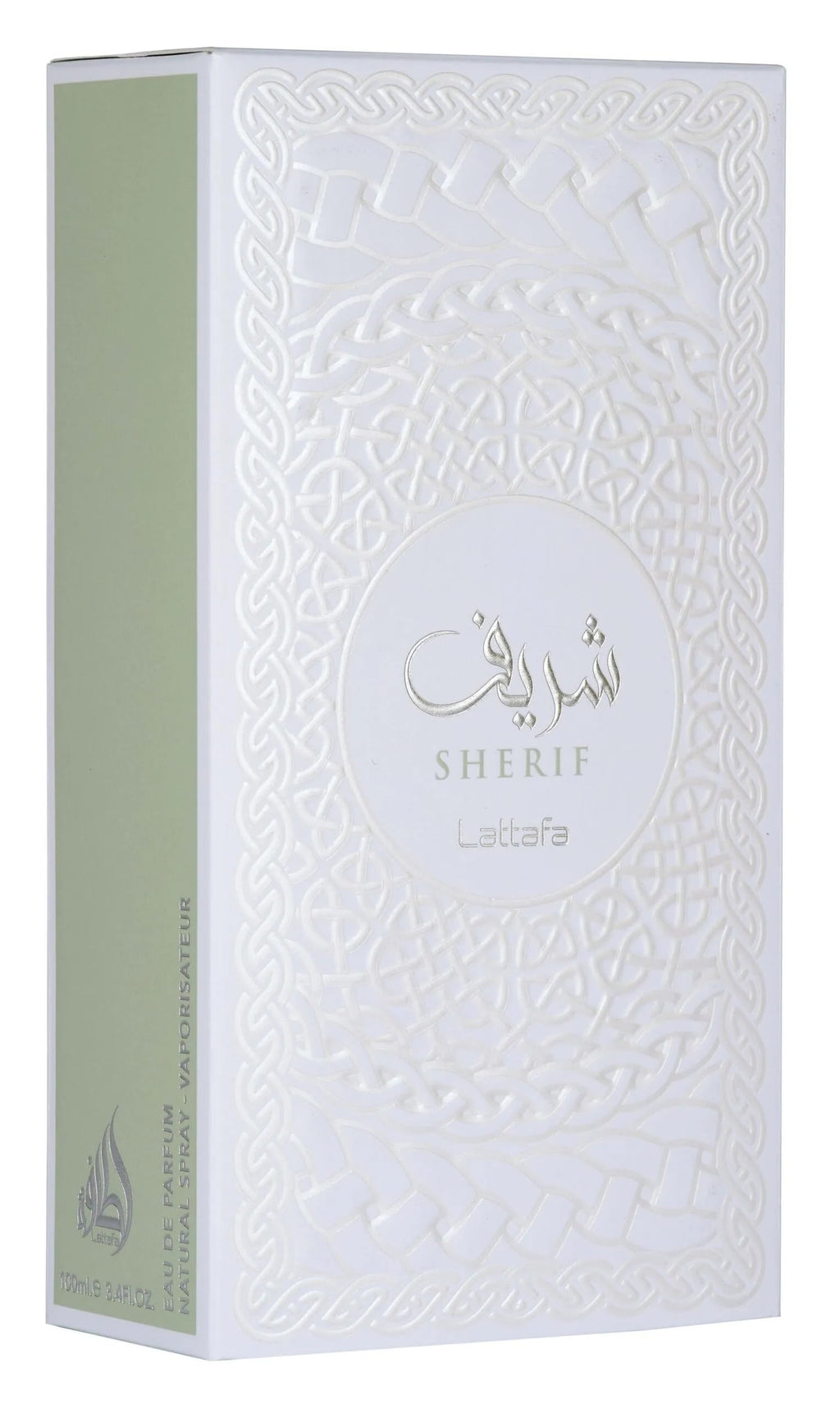 Lattafa Sherif Eau de Parfum Spray, Fruity Woody Musky Aromatic Fragrance