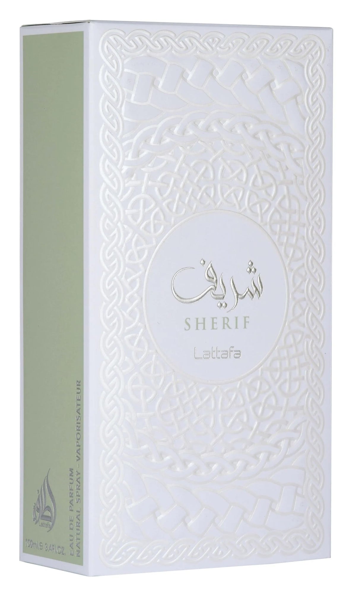 Lattafa Sherif Eau de Parfum Spray, Fruity Woody Musky Aromatic Fragrance