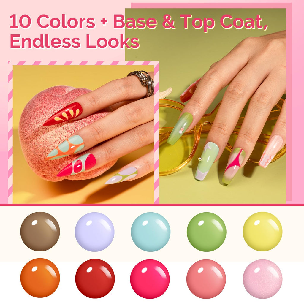 MelodySusie HEMA-Free Plant-Based Gel Nail Polish