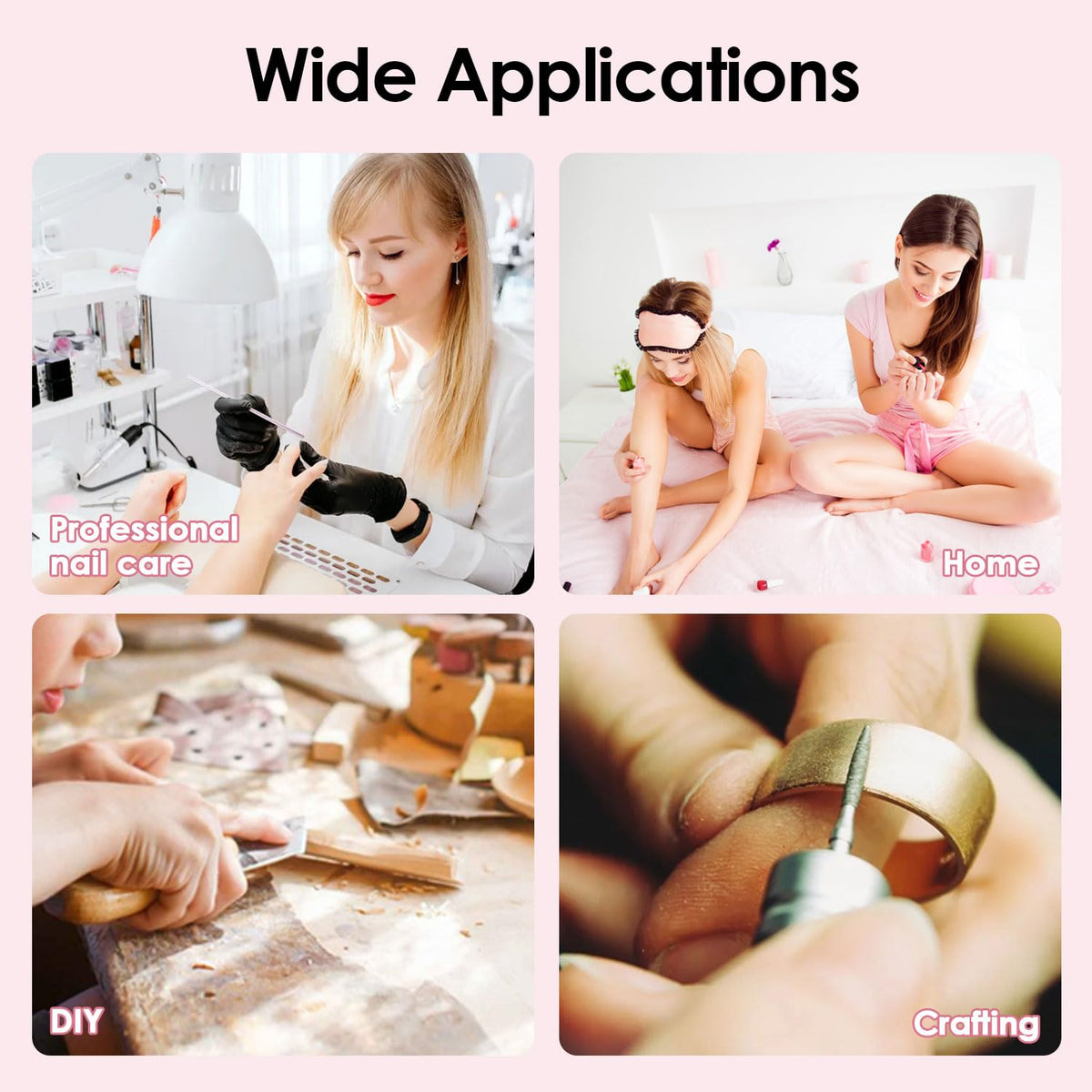 CoFashion Electric Nail Dust Collector Vacuum for Manicure