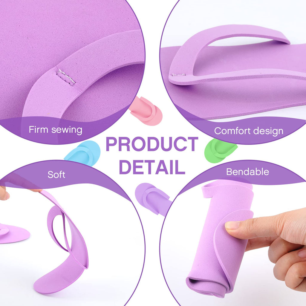Geyoga Disposable EVA Foam Pedicure Slippers for Spa and Salon Use