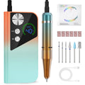 HOMEASY Rechargeable Nail Drill 40000RPM with Bits and HD LCD Screen
