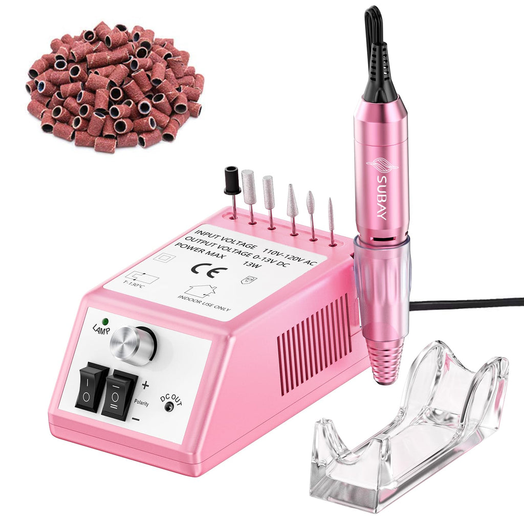 Subay Professional Electric Nail Drill Machine and Manicure Pedicure File