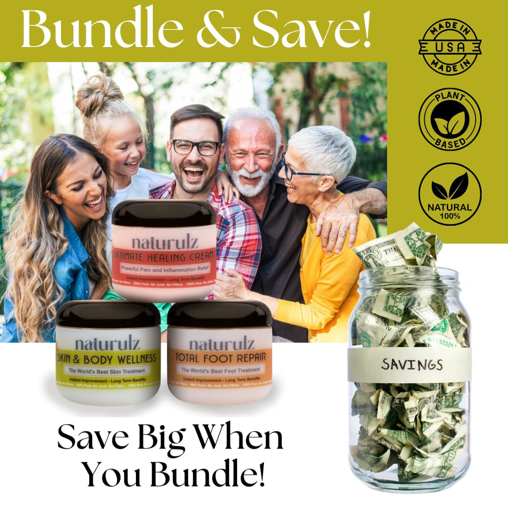 Naturulz 3-Piece Plant-Based Body Care Bundle