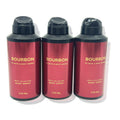 Bath & Body Works Bourbon Body Spray for Men, 3.7 oz, Pack of 3