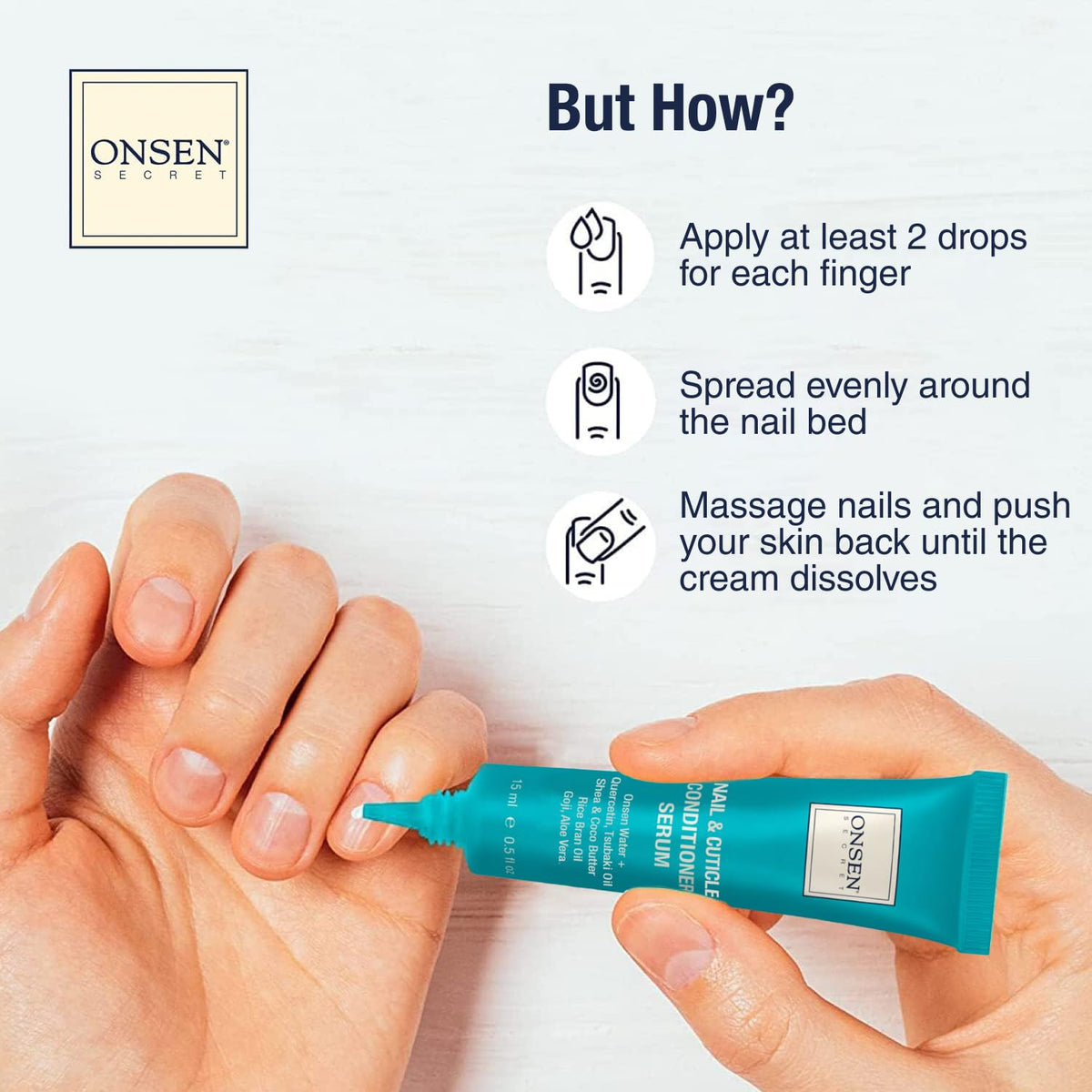 Onsen Nail & Cuticle Rescue Kit for Hydration and Nail Care