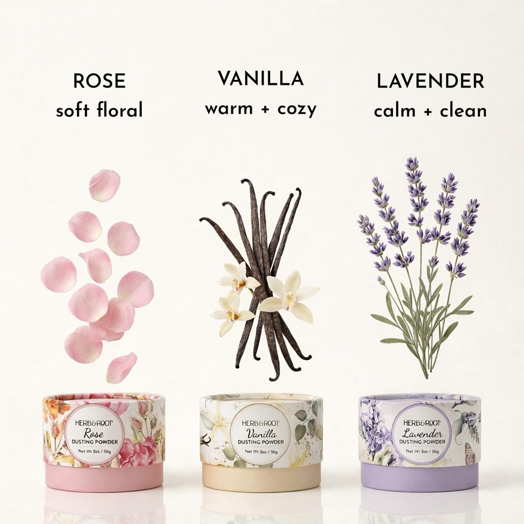 Herb & Root Talc-Free Body Dusting Powder