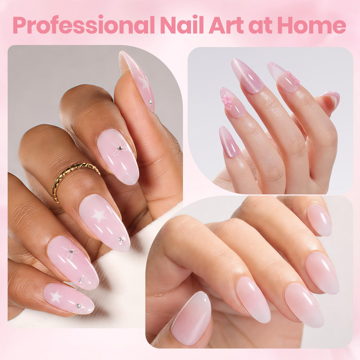 Beetles Hard Builder Gel for Structured Nail Extensions