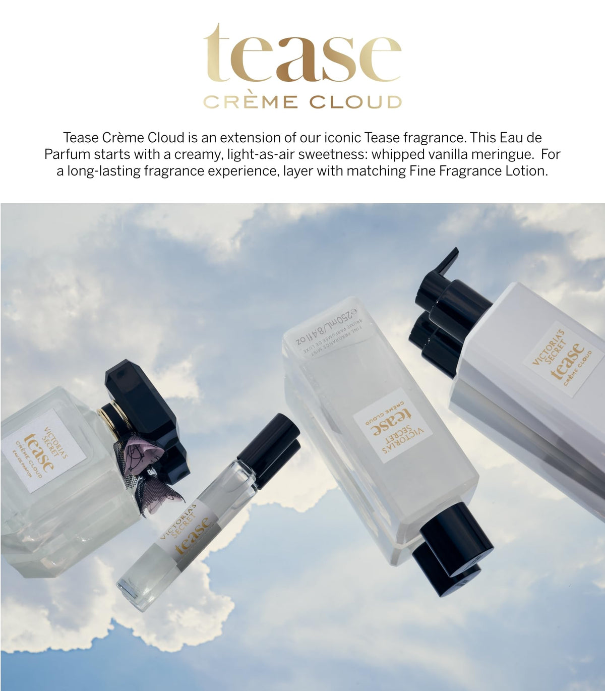 Victoria's Secret Tease Crème Cloud Eau de Parfum, 1.7 fl oz