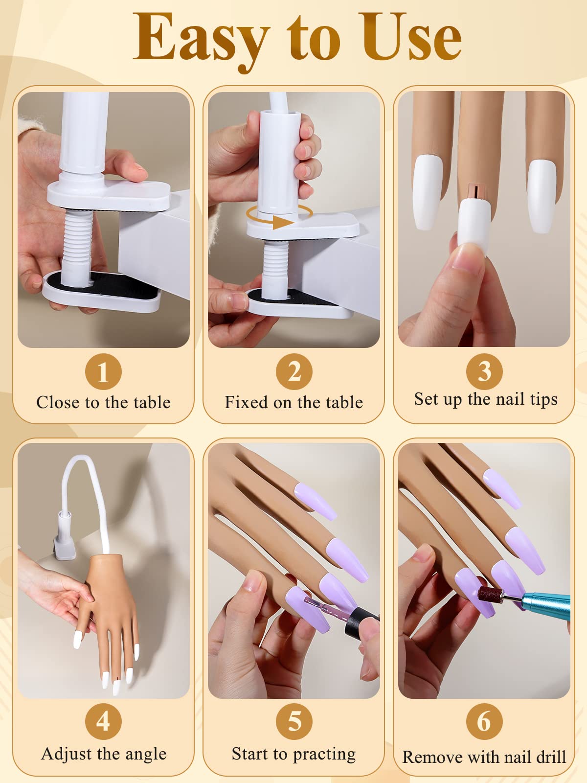 Nail Practice Tips for Acrylic, Gel and Wrap Techniques