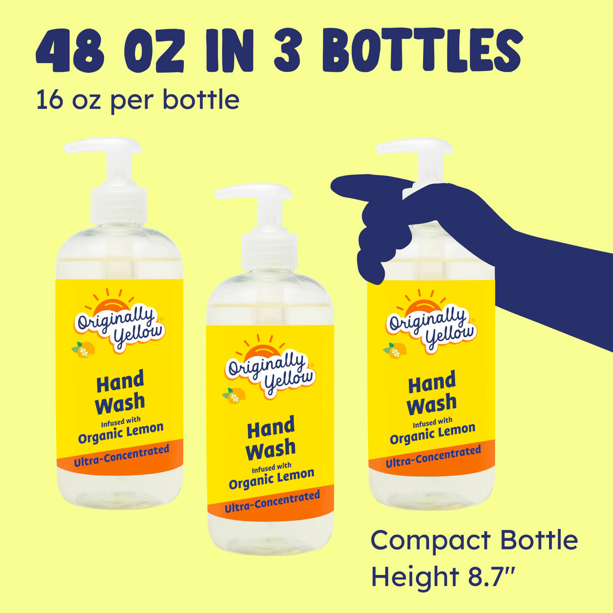 Originally Yellow Gentle Liquid Hand Soap