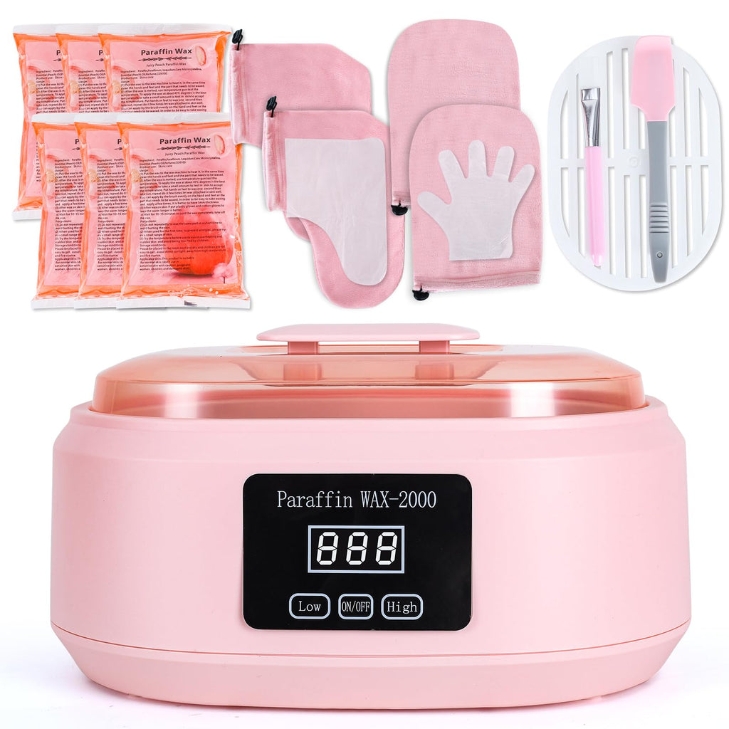 Paraffin Wax Machine Kit for Hands and Feet, 3500ml Hot Wax Bath