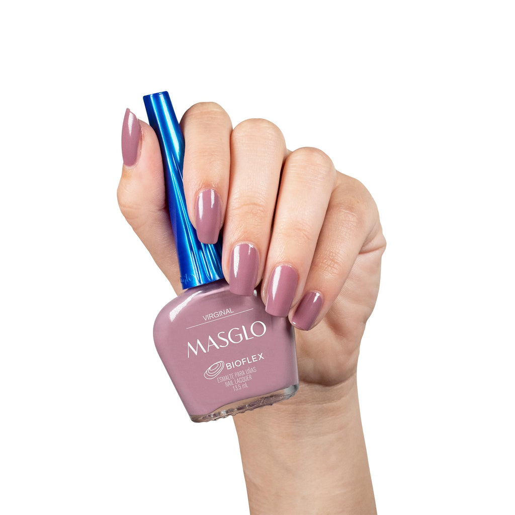 MASGLO Traditional Nail Polish with BIOFLEX Technology