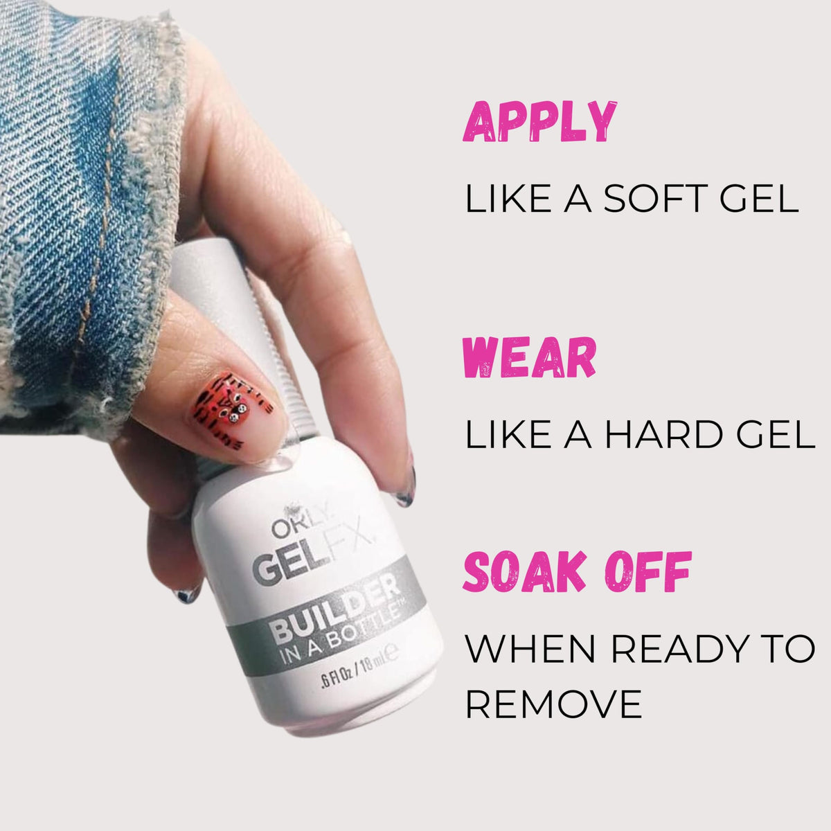 Orly Builder in a Bottle Soak-Off Sculpting Gel