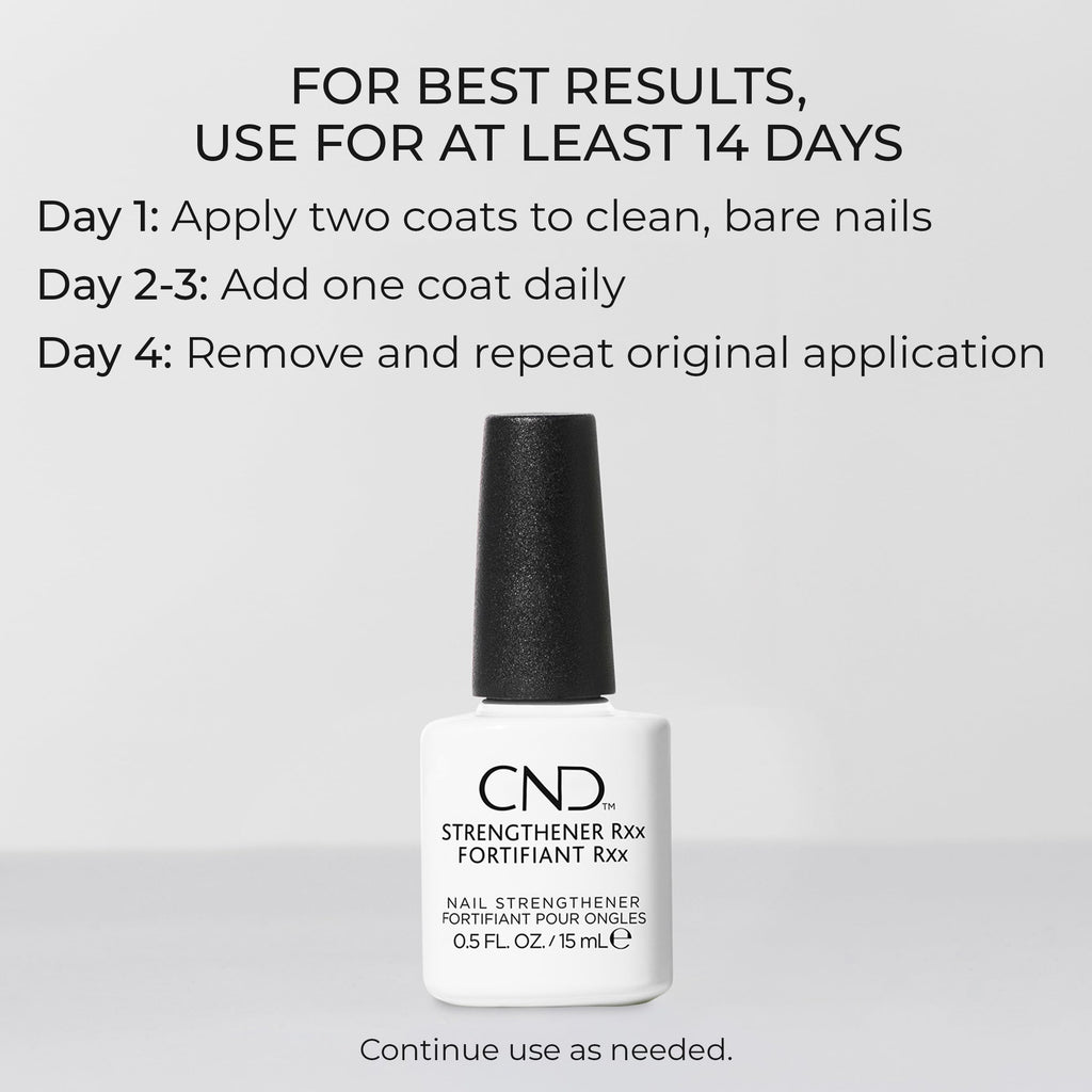 CND Strengthener RXx Nail Strengthener Protective Nail Coating