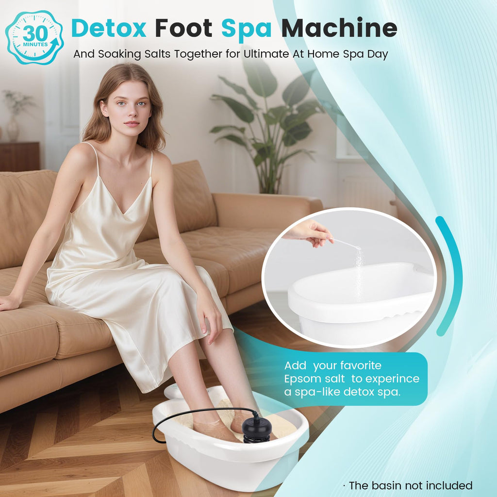 Portable Ionic Foot Detox Machine with 10 Liners