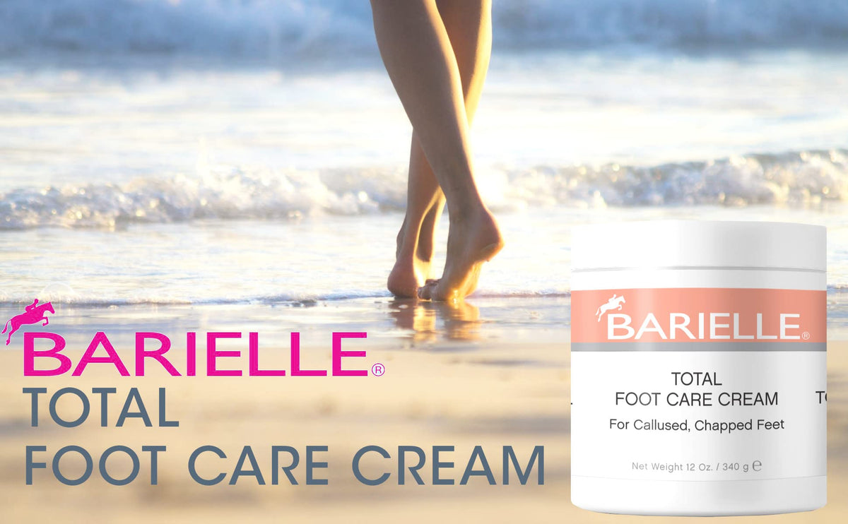 BARIELLE Total Foot Care Cream 12 oz. for Dry, Cracked Feet