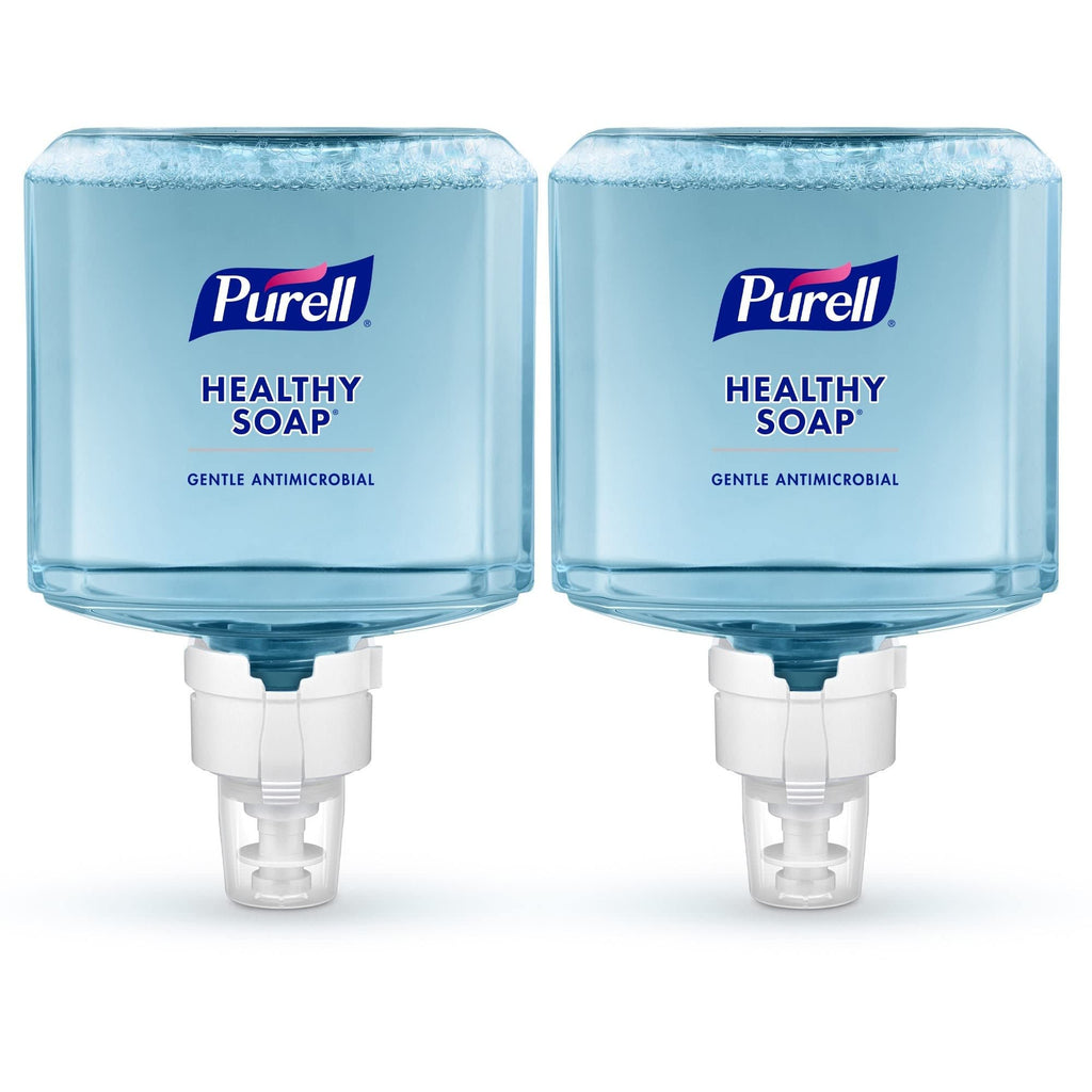PURELL ES8 Healthy Soap 0.5% BAK Antimicrobial Foam Refills, 2 x 1200 mL