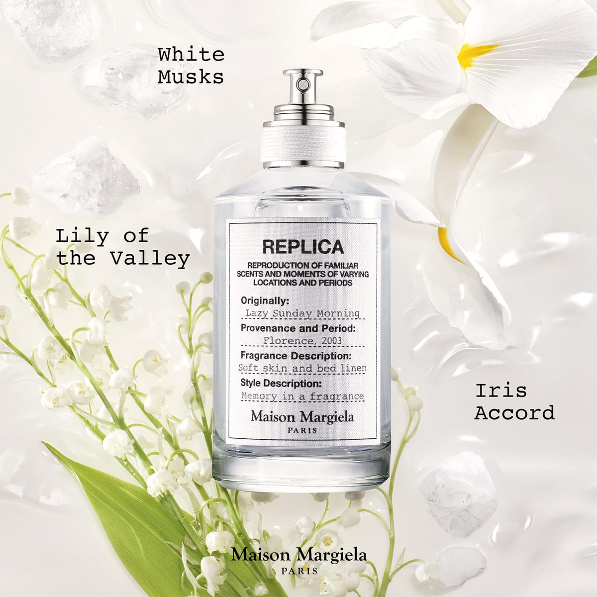 Maison Margiela Replica Lazy Sunday Morning Eau de Toilette, 1.0 Fl Oz