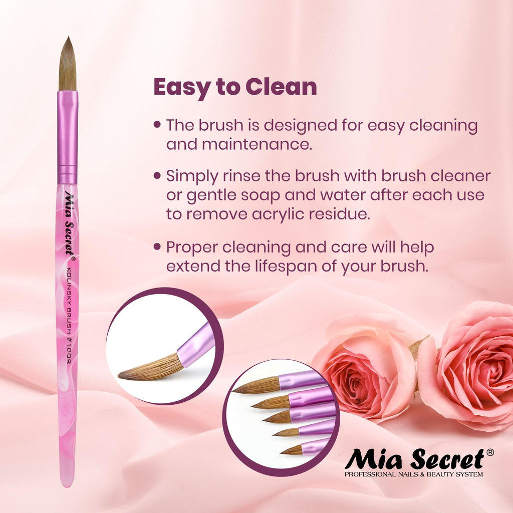 Mia Secret Kolinsky Nail Brush #10
