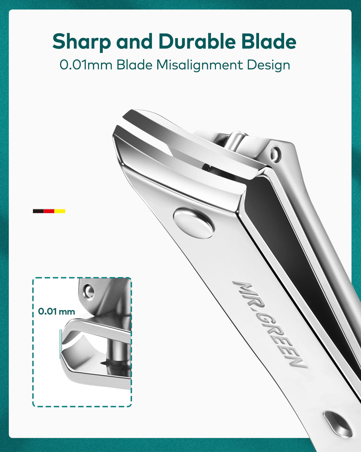 MR.GREEN Manicure Nail Care Kit with Stainless Steel Tools