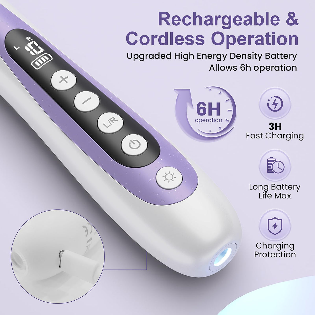 Electric Nail Drill and Cordless Nail File 10-in-1 Manicure Pedicure Kit